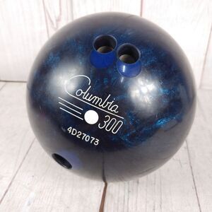 Columbia 300 WD Bowling Ball C300 USA 14lb. 4oz. - Blue Sparkle Swirl - USED